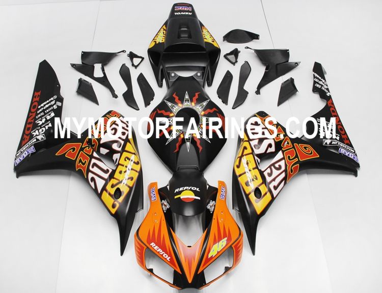 Honda CBR1000RR 2006-2007 Fairing - Repsol Black Matt