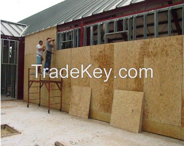 sell Chinese 9&12mm OSB for exterior use, OSB-3, Oriented Strand board