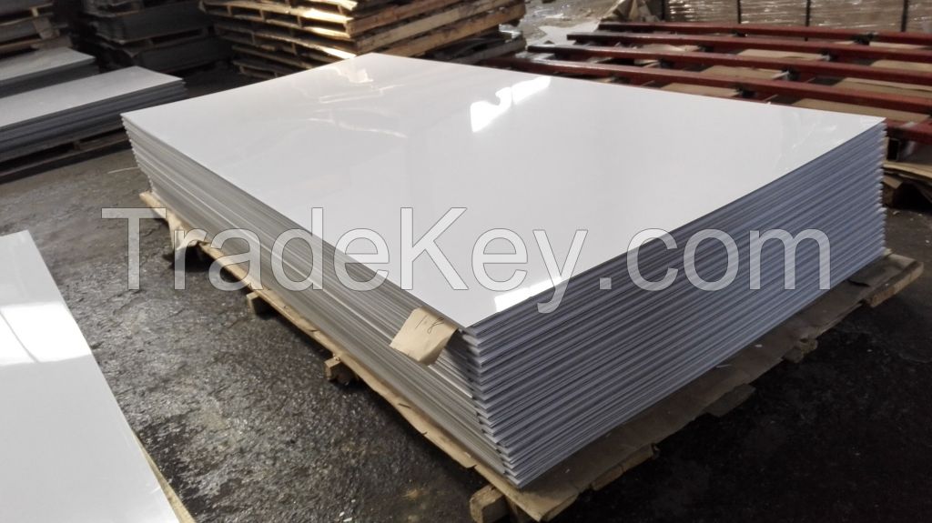 White formica HPL