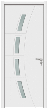 Wholesale  PVC Door High Quality Solid Wood Door