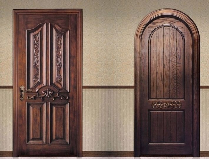 high quality wood entry door, chinese solid wood entry door, chinese wooden doors