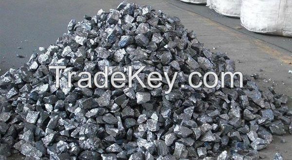 Hard and brittle Silicon Metal 99.6% Min Silicon For Iron Base Alloy Additives