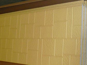 External wall insulation decorative panel
