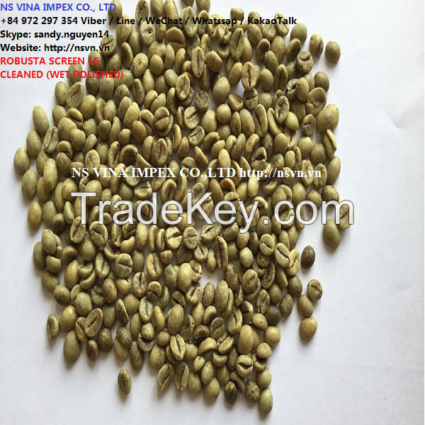 +84 972 297 354 VIETNAM SCREEN 16, 13 ROBUSTA COFFEE BEAN