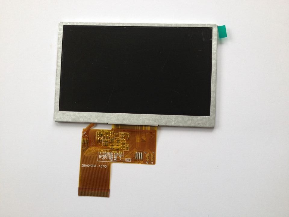 4.3 inch TFT LCD Panel screen display without TP 480x272 resolution