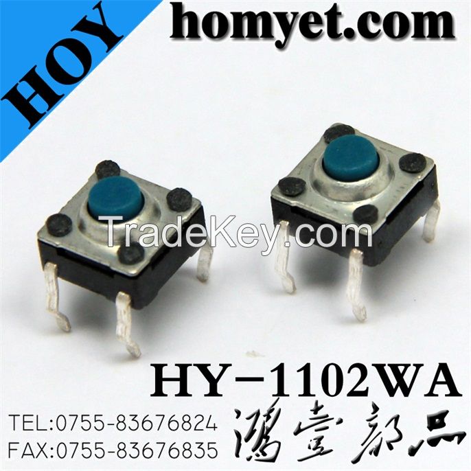 High Quality DIP type Tact Switch/Push button Tactile Switch