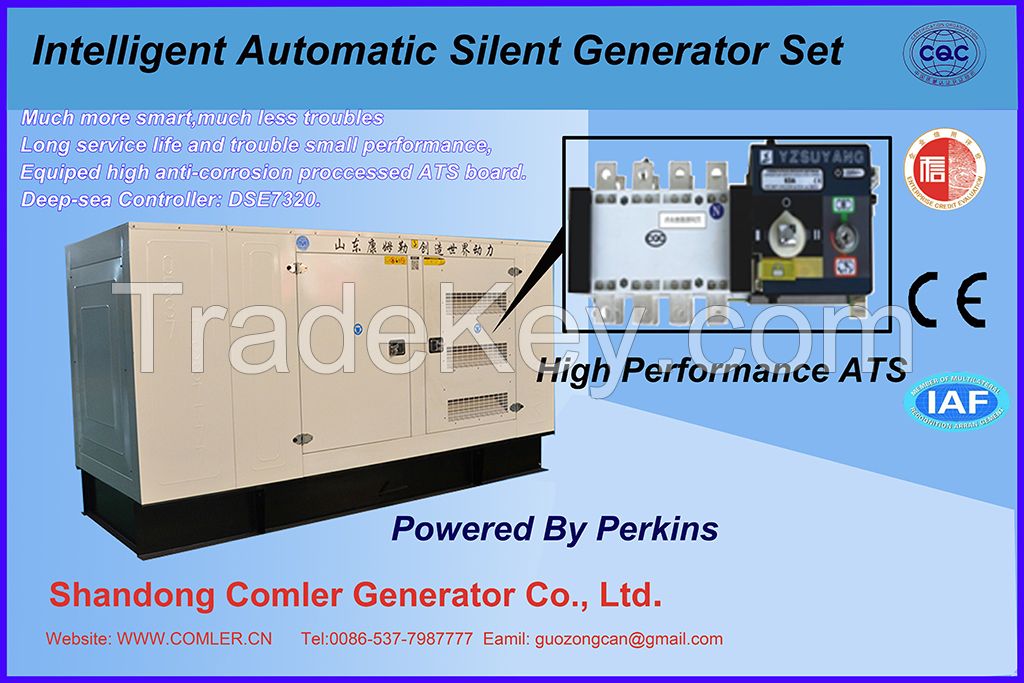 66KVA Automatic Super Soundproof Type Perkins with Stamford Diesel Gen-set