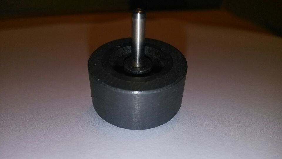 Magnet ring injected with shaft as rotors