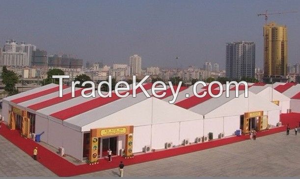 20m temporary warehouse tent with insulation sandwich panel wall