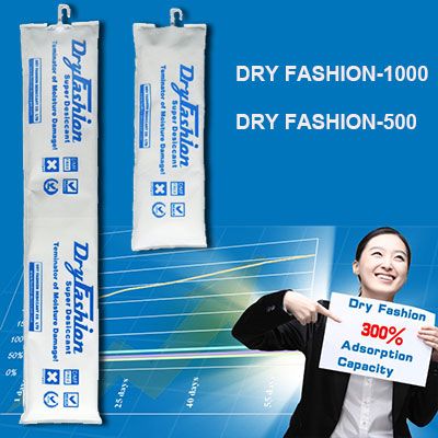 Container Desiccant Dry Fashion-500g, super desiccant, desiccant strip, desiccant powder