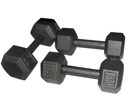 Hex baked Dumbbell