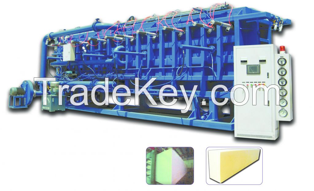 EPS Automatic Air Cooling Block Moulding Machine