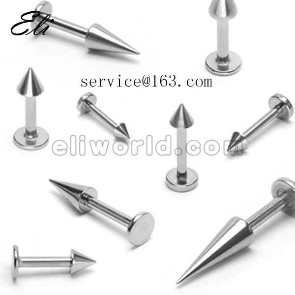 Sell 316l Steel Labret with Cone