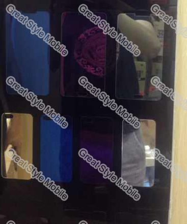 Colorful Mirror Tempered Glass Screen Protector for iPhone5/5s, Mirror Effect, Anti-Scratch