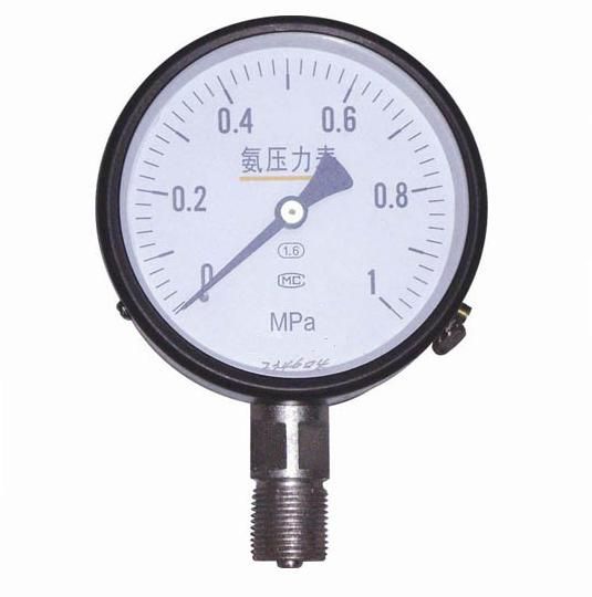 Ammonia pressure gauge