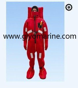 immersion suit for lifesaving