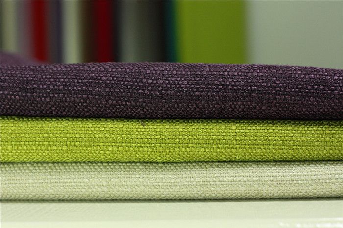 double-color imitation linen compound TC napped fabric, made of 100% polyester