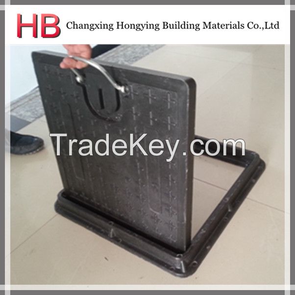 square black bmc manhole cover