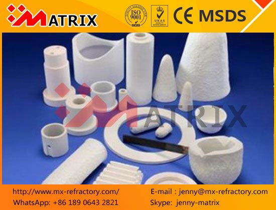 VACUUM FORMED CERAMIC FIBER SHAPES