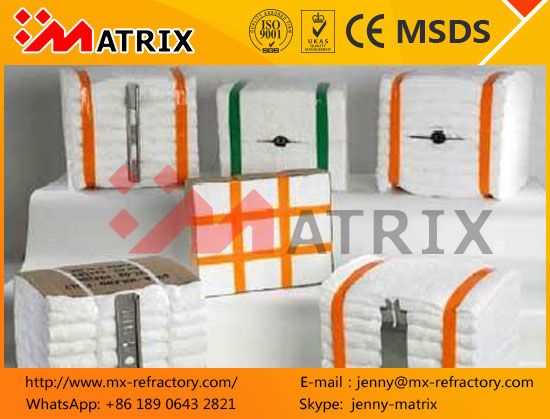 Blok Therminal Z block Ceramic Fiber Module Insulation China Made