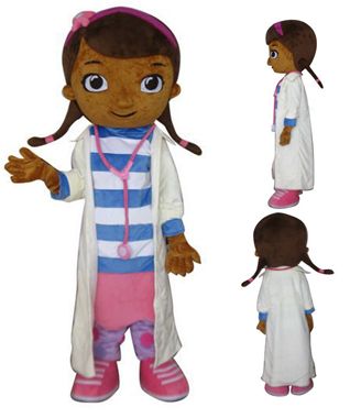 2014 hot sale cheap adult doc mcstuffins mascot costume