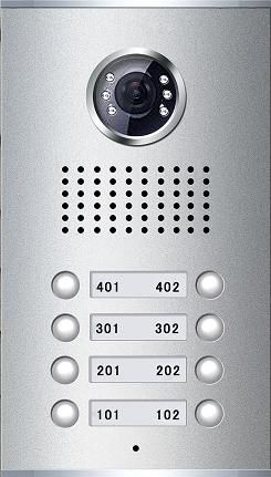 sell video door phone for apartment(8-button)