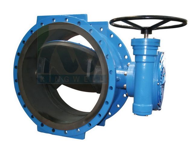 Rubber lined butterfly valve