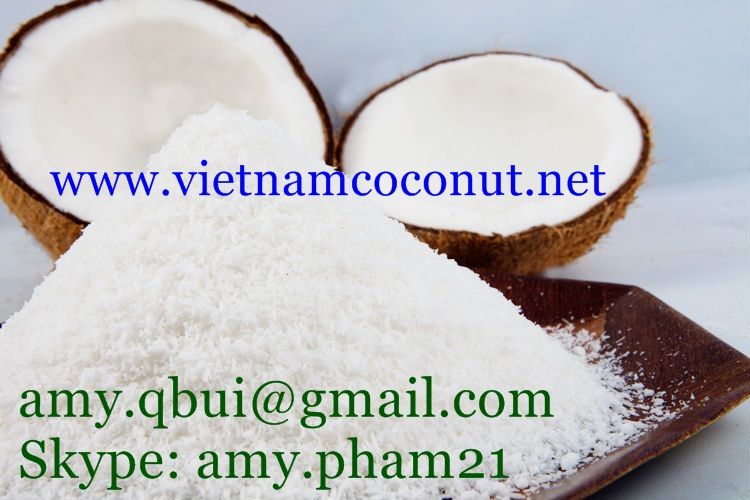 Desiccated Coconut Fine and Medium Grade from Vietnam