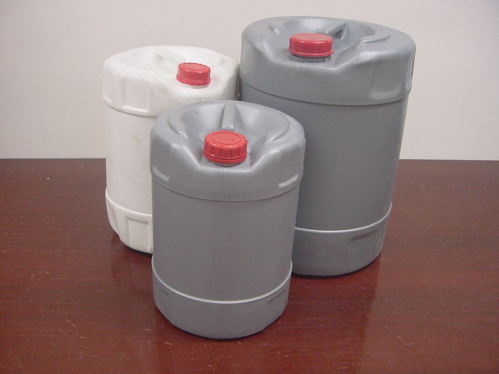 Plastic hdpe large size round shape easy handling Jerry Cans Container Wholesale / manufacturer