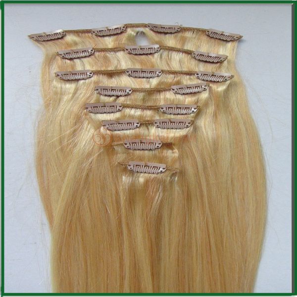 Sell Top Grade Clip in human hair extensions