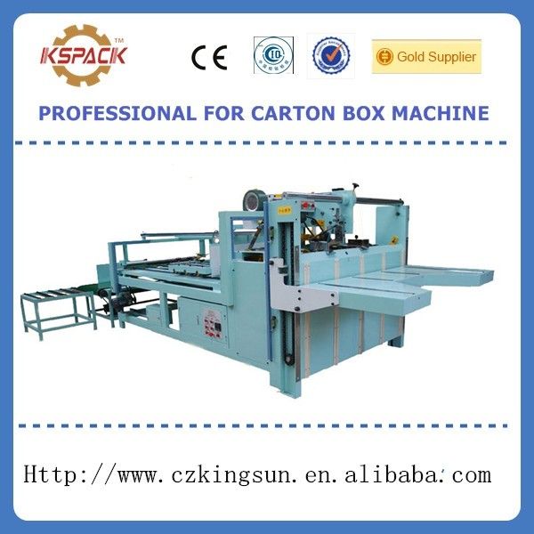 AFG automatic corrugated carton box folder gluer machine, box folder gluer machinery