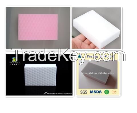 Magic melamine eraser sponge