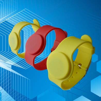 RFID silicone wristband tag