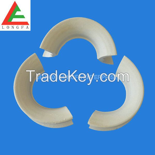 Chemical random tower packing al2o3 ceramic saddle rings