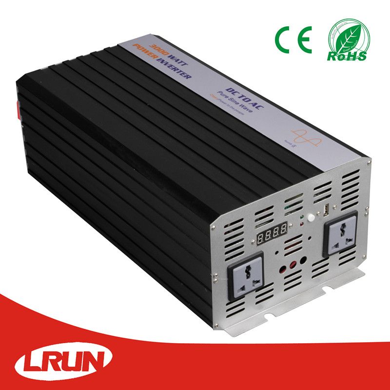 3000W Pure sine wave power inverters DC12V to AC220V