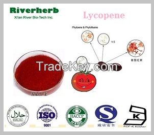 Natural Tomato extract with 5-98%Lycopene (CAS No 502-65-8)