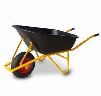 Wheelbarrow with Pb-free, UV-resistant Powder Coating and 5cbf Sand Capacity