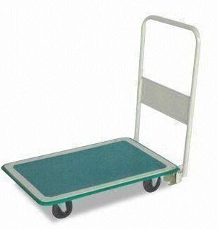 Platform Hand Truck with UV Resistant Powder Coating and 150kg Capacity