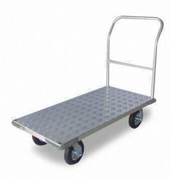 1, 425 x 655mm Platform Hand Truck with 300kg Capacity and Non-slip Pattern