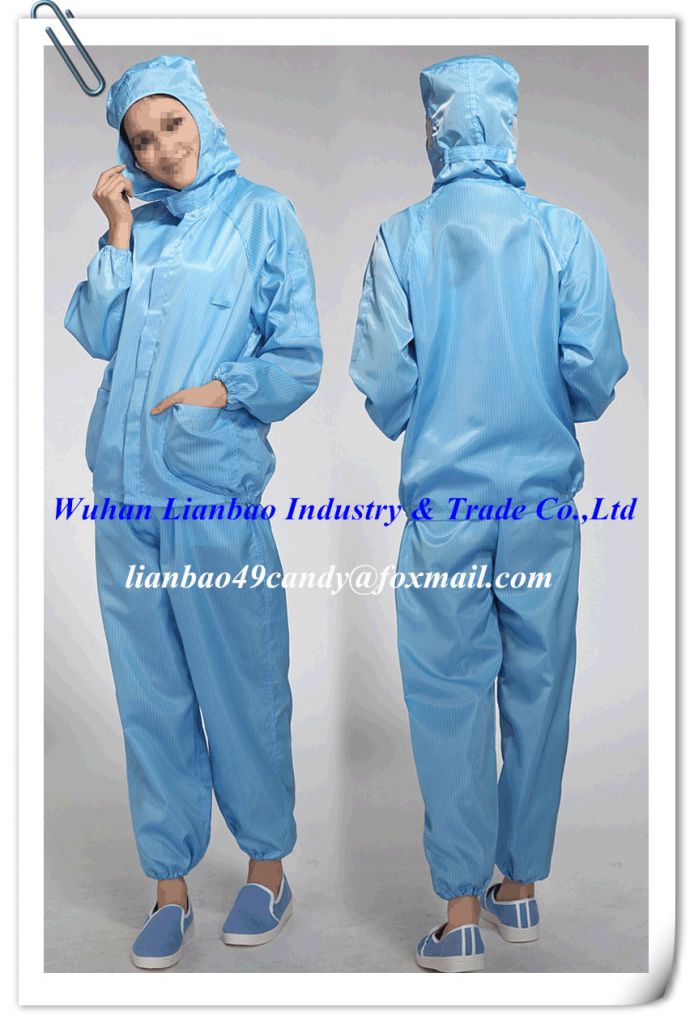 custom-made recycle antistatic fabric esd clothing
