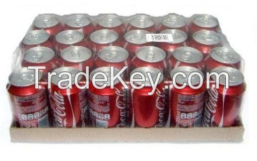 Soft Drink Cocacola 330 ml Can (Top Brand Famous)