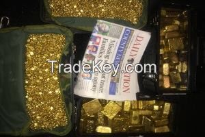 Gold, Gold Bars, Gold Dust, Gold Nuggets For Sale