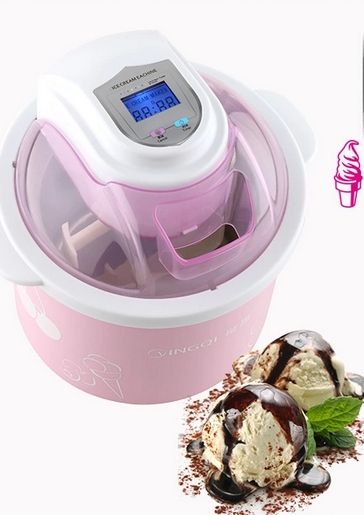 Fashion style portable Electric 1.5L mini ice cream maker