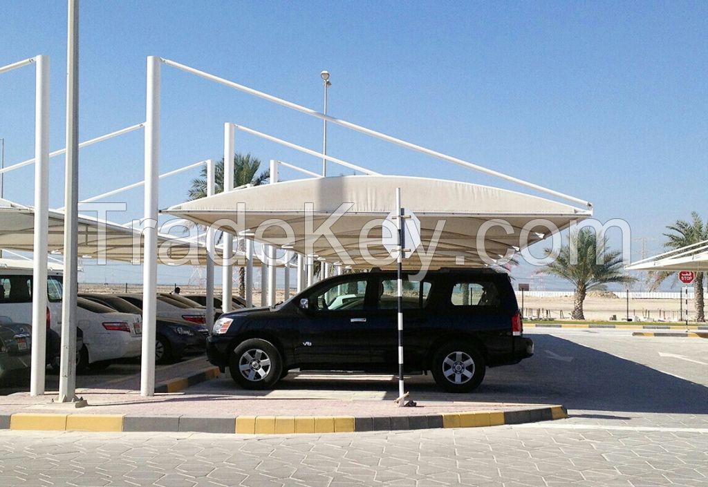 INDUSTRIAL CAR PARKING SHADES new design supplier/exporters in uae +971553866226