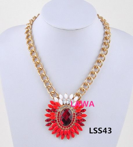 Simple fashion lady handmade  necklace pendant necklace LSS43