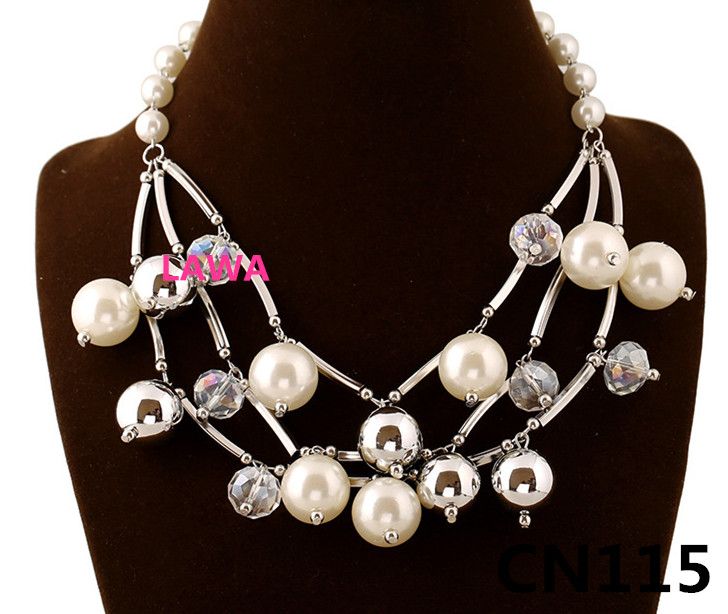 Hot sale fashion beads  necklace for lady CN115