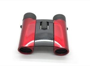 Water Proof Binoculars 10X25 Matte Red