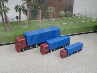 model container vehicle   architectural model material