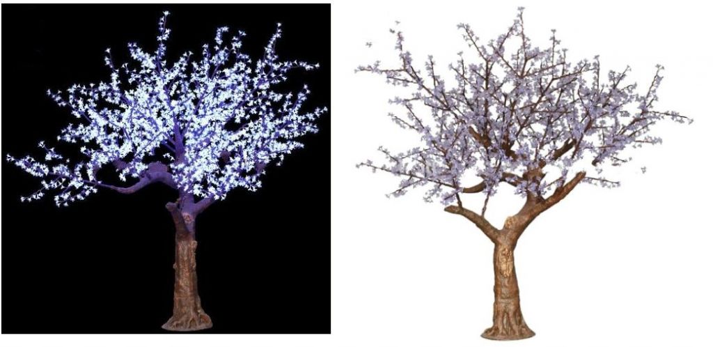 LED Imitation Tree_cherry 2M