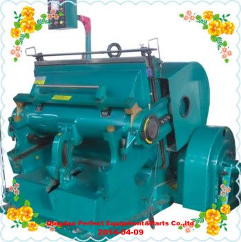 Paper board flat mold cutting and grooving machine are selling with bottom prices